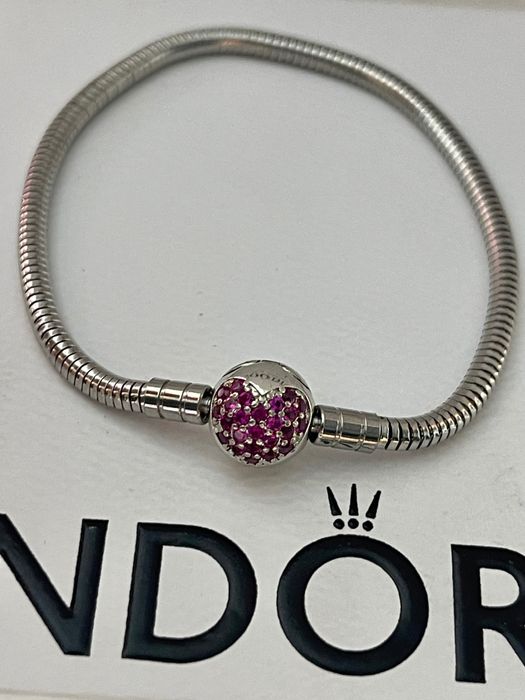 Nowa bransoletka Pandora srebrna