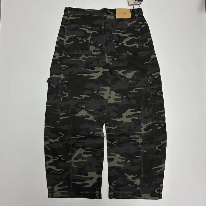 Baggy camo opium y2k pants real tree racer широкі камуфляж джинси камо