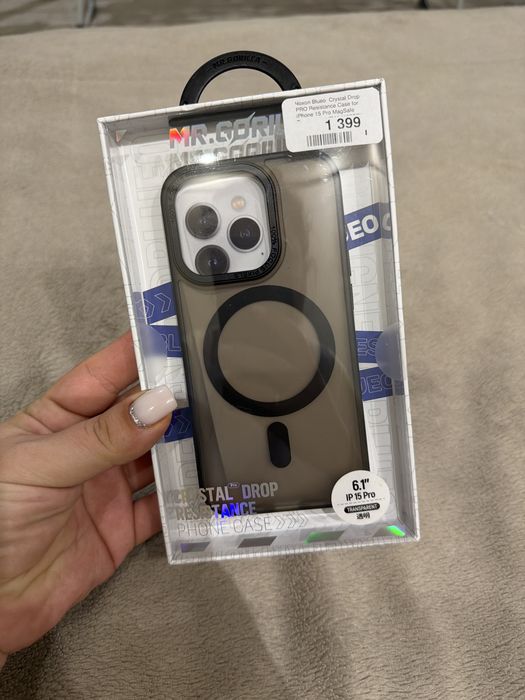 Чохол Blueo Crystal Drop Pro Resistance Case for iPhone 15 Pro MagSafe