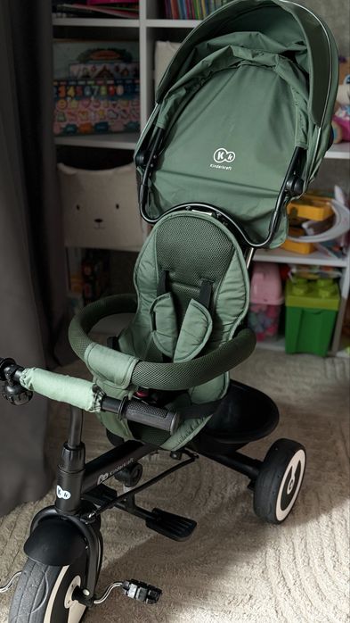 Триколісний велосипед Kinderkraft Aston Mystic Green