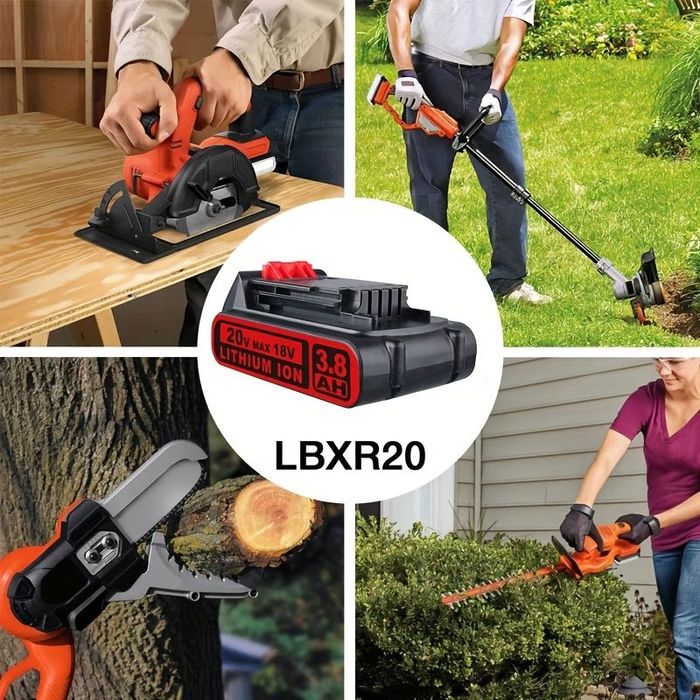 Bateria para Black & Decker - 3.8Ah 18V MAX 20V - NOVA