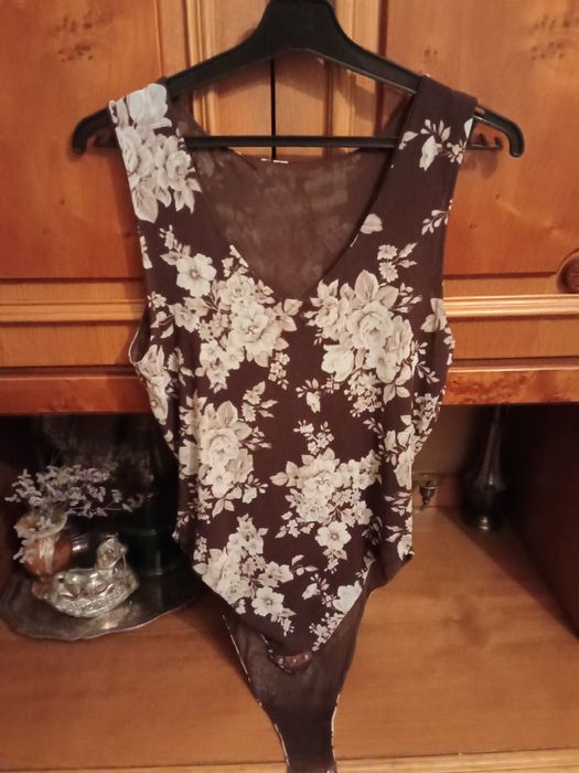 Боді з квітами  la perla