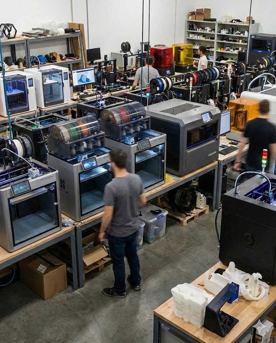 Impressão 3D Profissional em Série (Bulk) — Produção Rápida