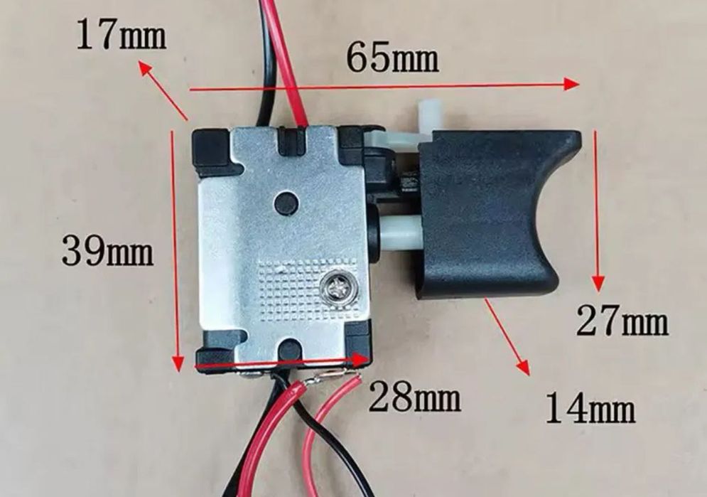 Щотки / кнопка для Акумуляторного інструменту Parkside rs550 , Makita