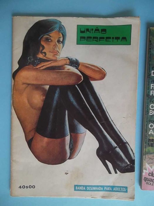 3 Revistas de BD para adultos RARAS anos 70.
