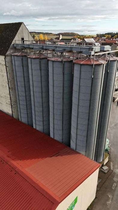 Silosy zbożowe płaskodenne