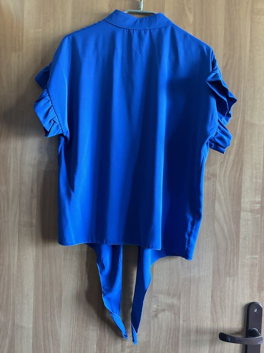 Bluzka koszula damska chaber, poliester moda włoska, uniwersalny