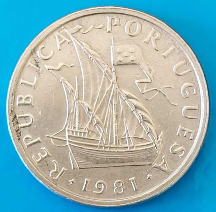 5$00 de 1981 Republica Portuguesa
