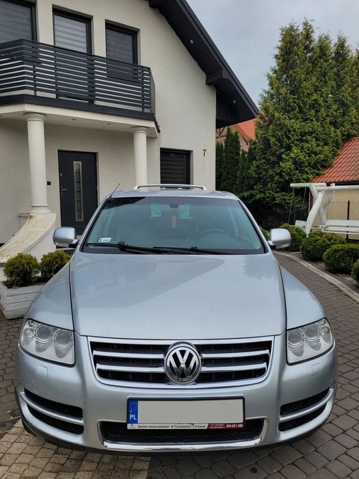 Volkswagen Touareg Volkswagen Touareg 5.0 V10 TDI 313 KM • Pneumatyka • Po dużym Serwisie