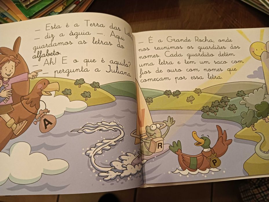 Coleção de livros completa do abecedário