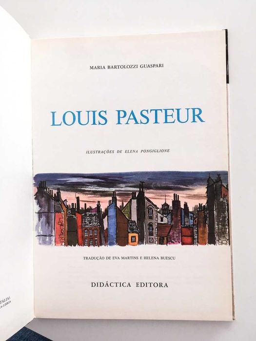 Louis Pasteur, Maria Bartolozzi Guaspari