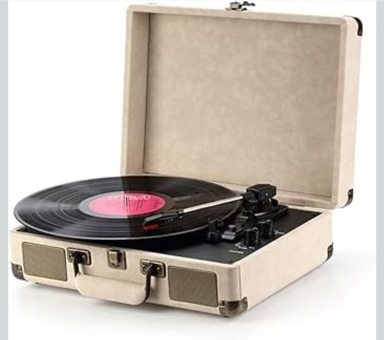 Gramofon Przenośna walizka Gramofon winylowy Bluetooth 5.0 W023