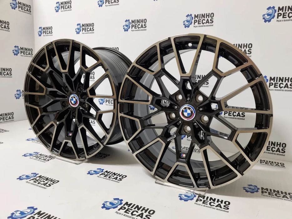 Jantes BMW Novo M4 CSL 827M em 19 Preto Face Brushed (5x120)