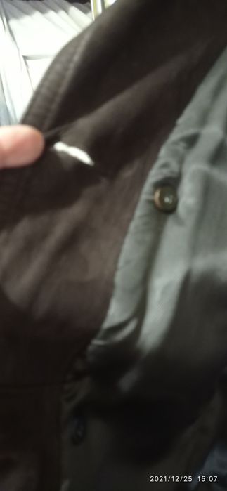 Женское пальто из нубука