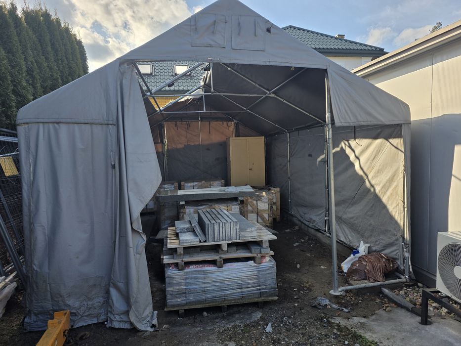 Konstrukcja namiotu 6x4m ocynkowana