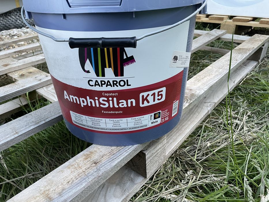 Tynk caparol amphisilan k15 kolor zlamanybialy hellweiss caparol 1,5mm
