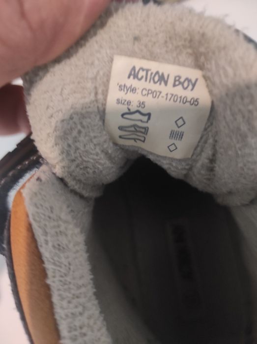 Buty zimowe chłopięce Action Boy nr.35