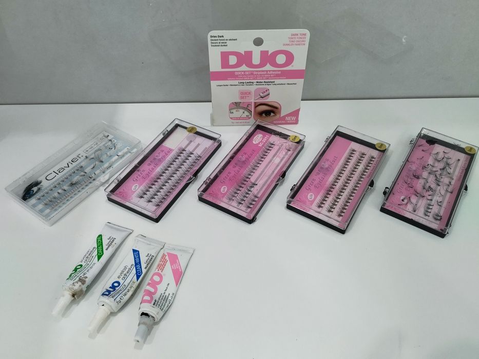 Zestaw sztuczne rzęsy+ klej