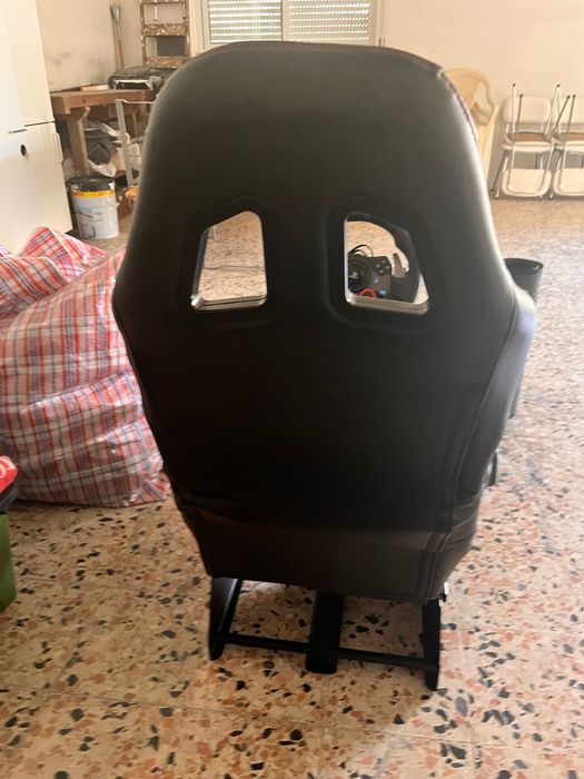 Setup Completo PS5 Racing – Volante + Pedais + Cockpit