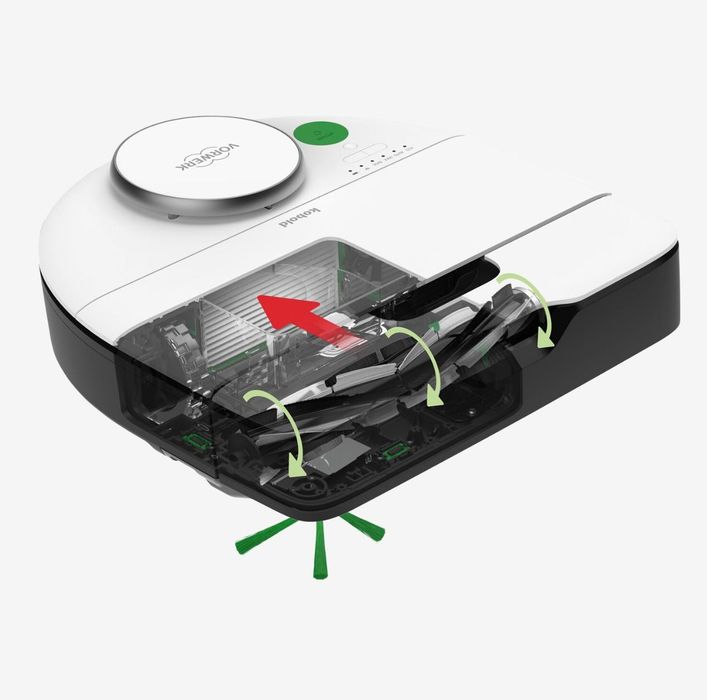 Aspirador Kobold VR7 com  base