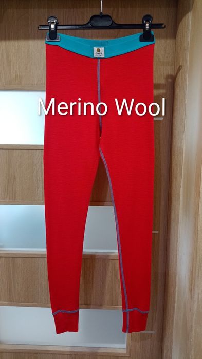 Getry legginsy termik napełniane Merino Wool wełna Janus 152