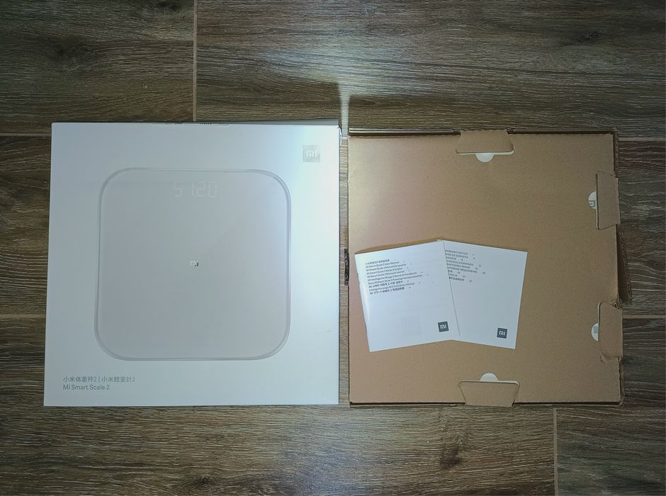 Смарт-ваги Xiaomi Mi Smart Scale 2 (2024) XMTZC04HM з батарейками