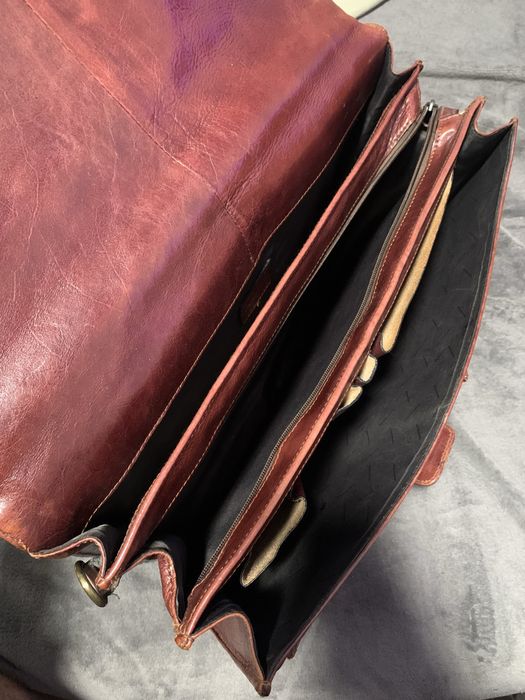 S. Babila Milano шкіряний портфель