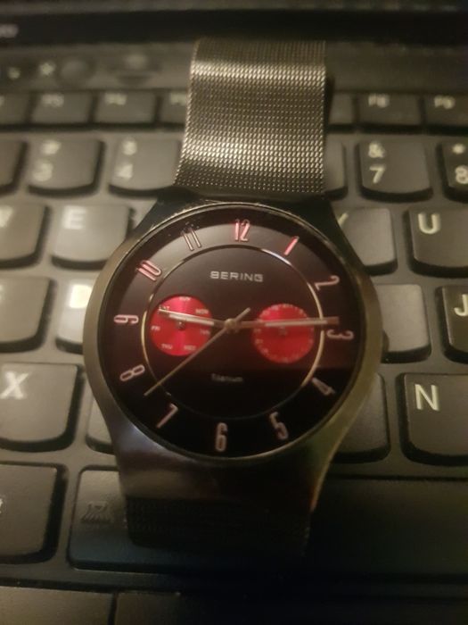 Zegarek męski Bering Titanium Saphire