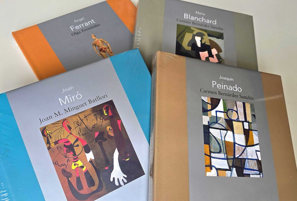 Colecao de 4 livros de pintura capa dura (novos no plástico)