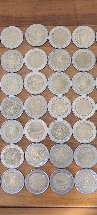 Moedas de 2€ (Várias moedas)