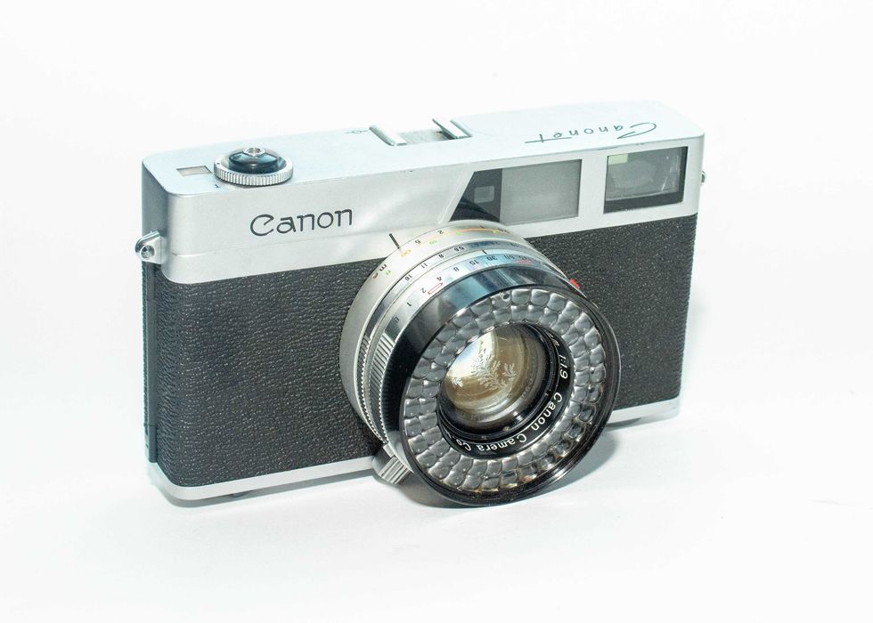 Canon Canonet 45mm f/1.9 no.272143