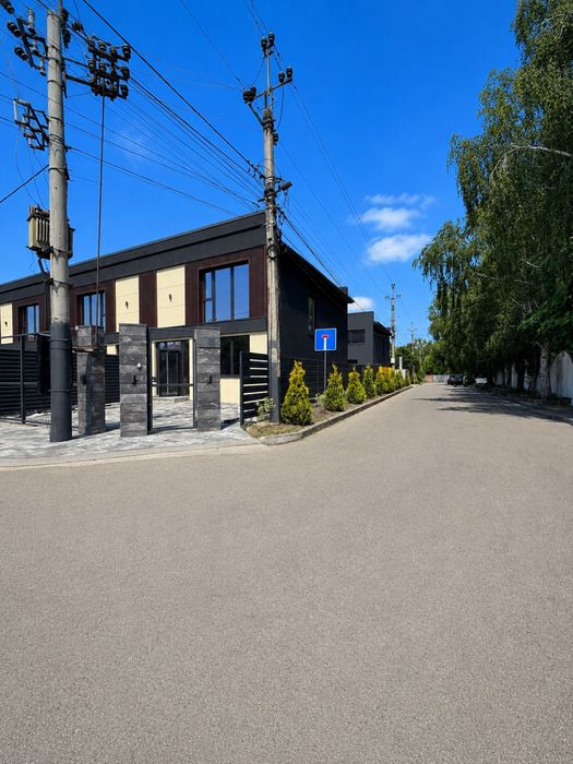 Від Забудовника ‼️можно під Єоселю ‼️Продаж будинка (дуплекс)  2 сотки 120 кв.м ГАЗ! Світло! Софіївська Борщагівка, вул.Фермерська 90
