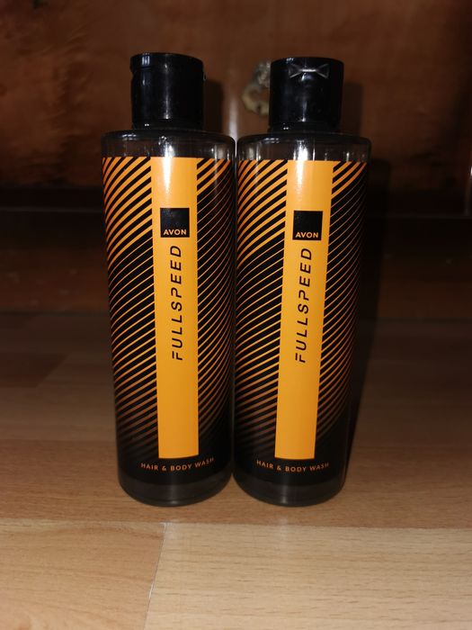 Męski żel do mycia ciała i włosów Avon Fullspeed 250 ml