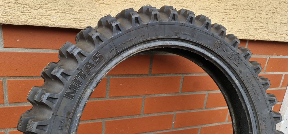 Opony Mitas C-2 130/80-17 i C-17 90/90-21 Yamaha tenere