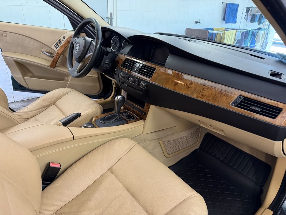 BMW E60 2006, Diesel, Automat, Servotronic,  dwa komplety kół
