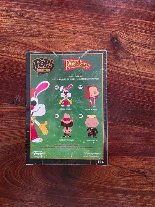 Roger Rabbit 06 POP! Pin Enamel pin selado