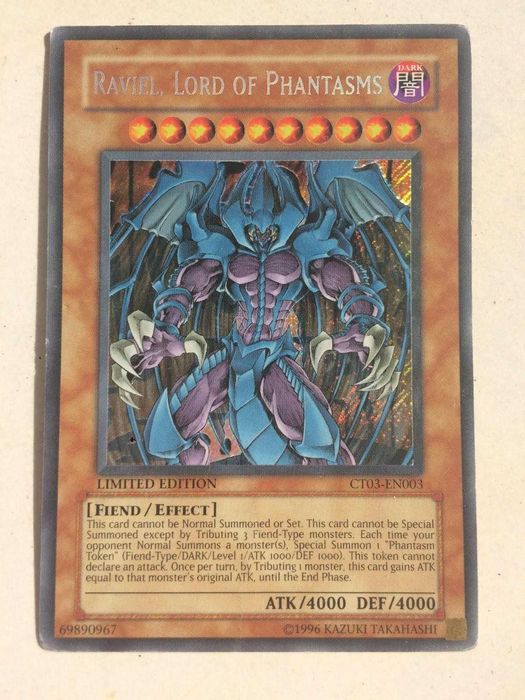 Yu-Gi-Oh! - Raviel, Lord of Phantasms - Limited Edition - CT03-EN003