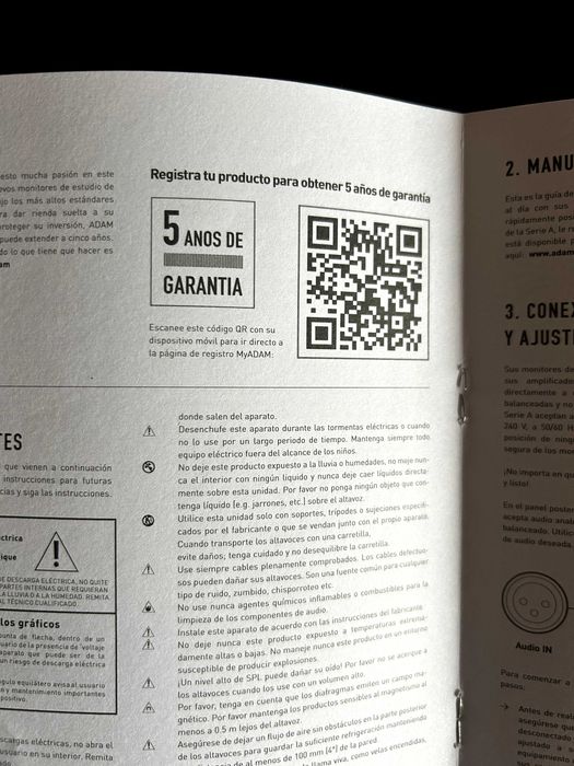 ADAM Audio A7V (Par) – Como Novas | Fatura + Caixa | 2 Meses