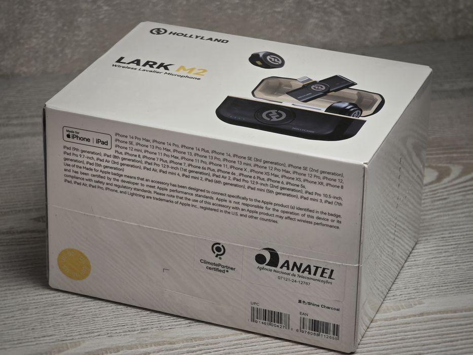 Радіосистема Hollyland Lark M2 Duo with Lighting Plug для iPhone/iPad