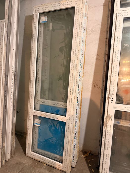 Балконные двери с нестандартной высотой. НЕ ДОРОГО!