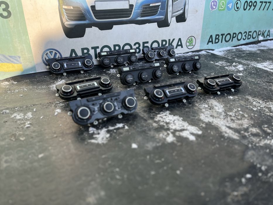 Блок управління кліматом та кондиціонера шкода октавія а5 octavia a5