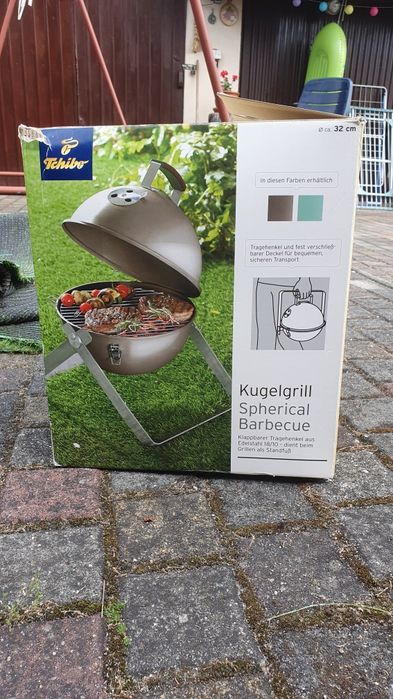 Grill przenosny kulisty
