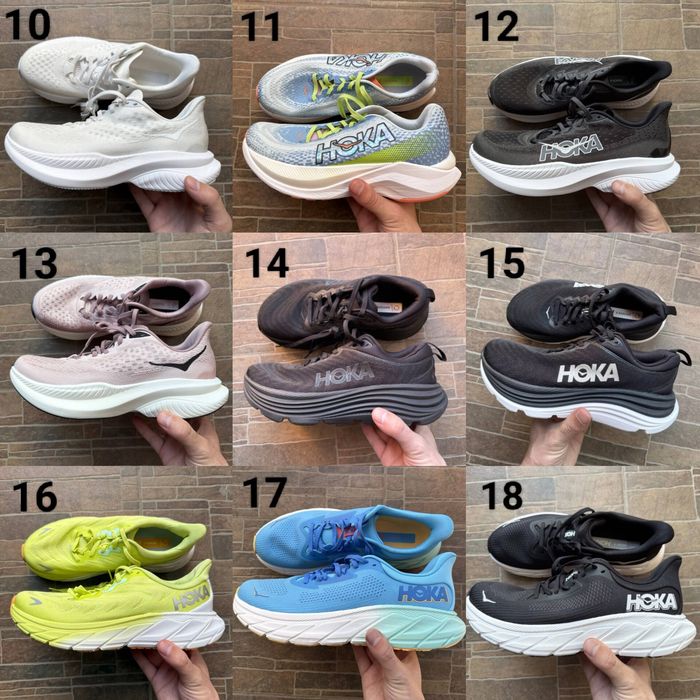 Оригінальні Сток Hoka Nike Бігові Кросівки Черевики  Розміри 40-40.5