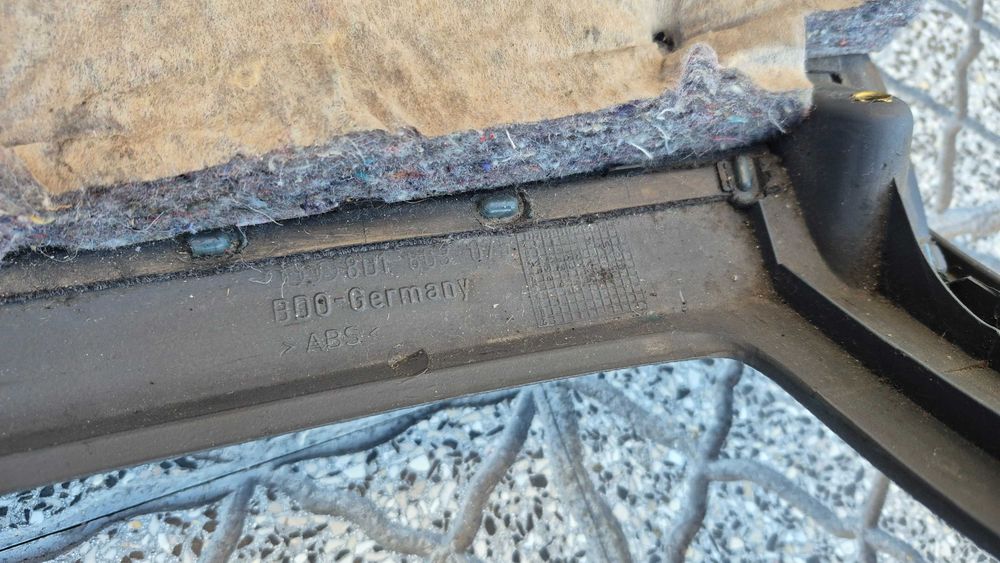Porta documentos Audi A4 B5 modelo pré-facelift original OEM