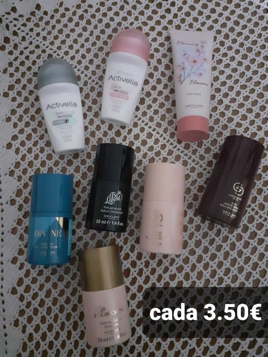 produtos diversos Oriflame preços nas fotos