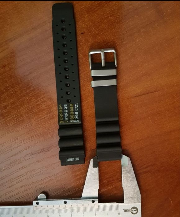 Якісний ремінець 20 мм для часів orient,seiko,casio,tissot
