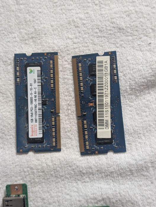 Запчасти lenovo b560 core ,i3 380m , 2gb ddr3,