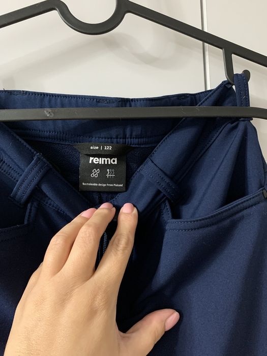Reima Штани Softshell Mighty 122cm сині