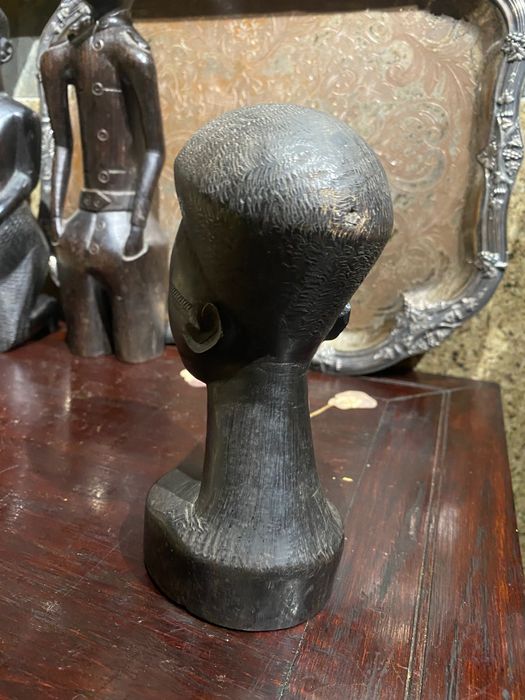 Escultura Maconde Moçambique 17 cmAnos 60