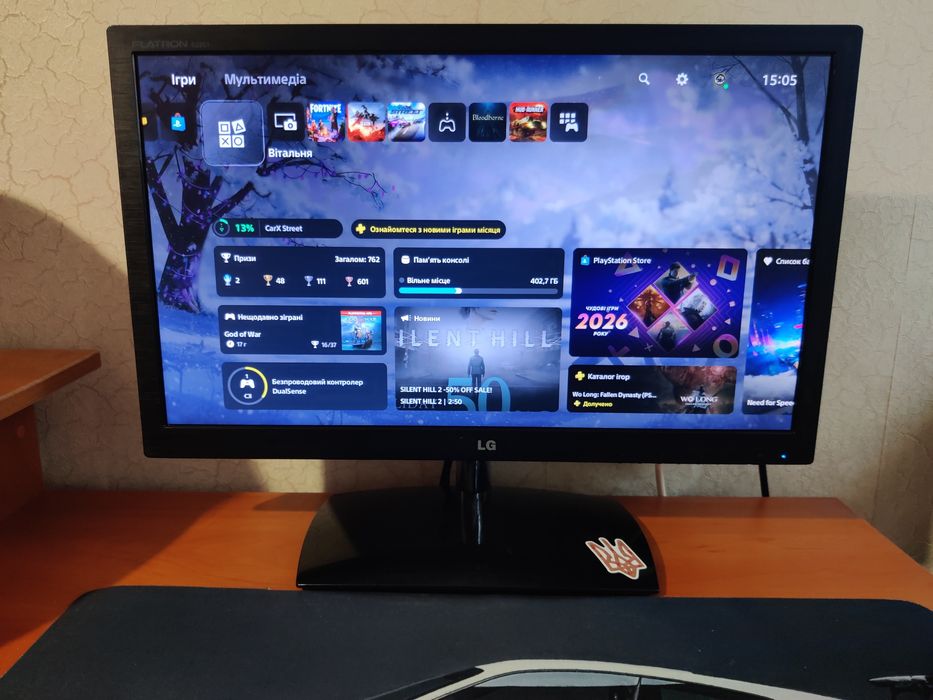 Монітор LG Flatron E2251S-BN 21.5" full HD